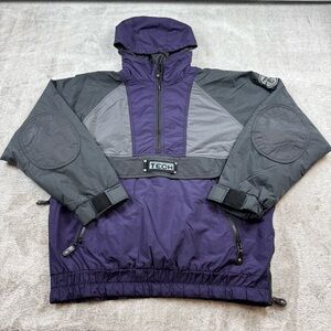 OP VTG 80s 90s Ocean pacific tech parka anorak jacket men’s size L multicolor